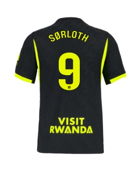 Atletico Madrid Alexander Sorloth #9 Maglia Gara Trasferta Repliche 2026-27 Maniche Corte Atletico Madrid Alexander Sorloth #9 Maglia Gara Trasferta Repliche 2026-27 Maniche Corte